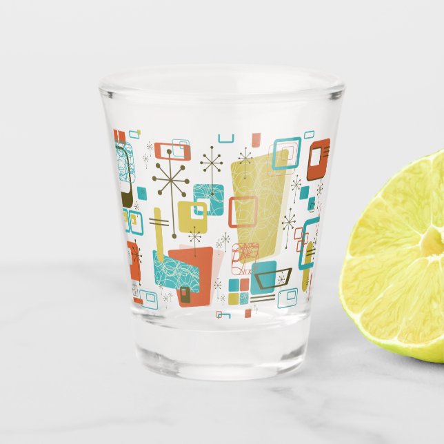 Classic Retro Shot Glass (Front)