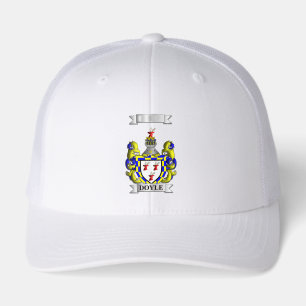 Classic Retro Trucker Cap Doyle Surname/Shield