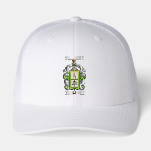 Classic Retro Trucker Cap Li Surname/Shield