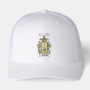 Classic Retro Trucker Cap Zhao Surname/Shield