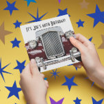 Classic Retro Vintage Car Birthday Party Invites<br><div class="desc">Old but classic and as good as new! A vintage automobile theme for the classic guy celebrating a birthday or retirement. Personalize it with your own text or click the "Customize It" button to go to the design tool where you can change the font, type size, type color, text positioning...</div>