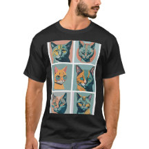 Classic retro vintage cat all in one 3