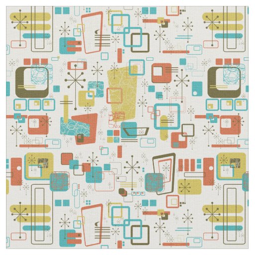 Classic Retro White Fabric | Zazzle