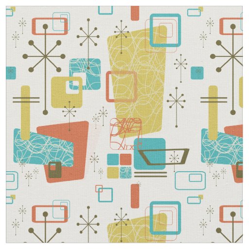 Classic Retro White Fabric | Zazzle