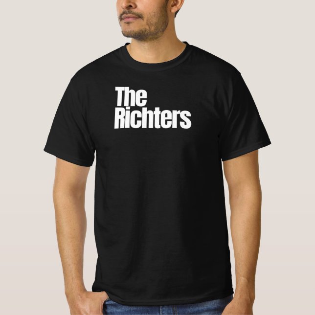 Classic Richter (Black) T-Shirt (Front)