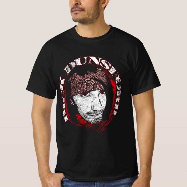Classic Rick Dunsford Face T-Shirt (Front)
