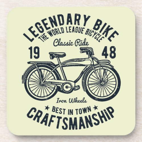 Classic Ride Bicycle Legendary Bike Craftsmanship Coaster