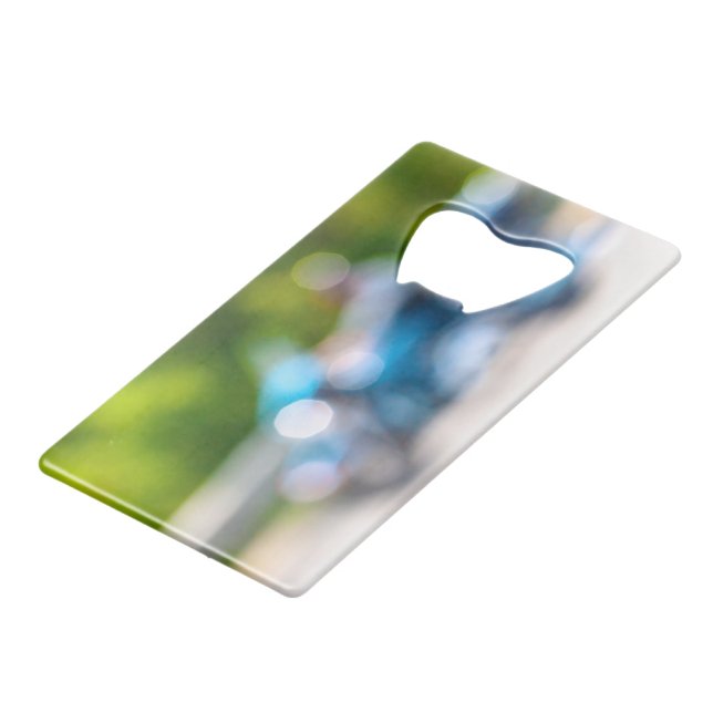 classic rider credit card bottle opener (Front Angled)