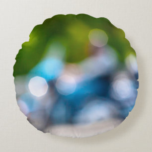 classic rider round pillow