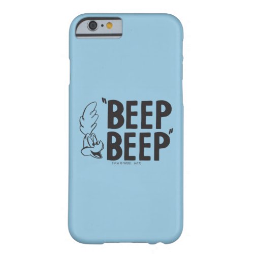 Classic ROAD RUNNER BEEP BEEP Barely There iPhone 6 Case