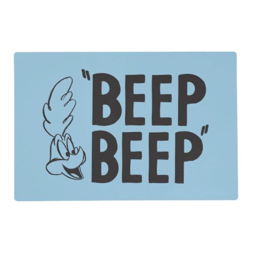 Classic ROAD RUNNER BEEP BEEP Placemat