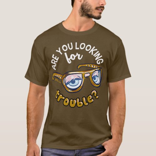 Classic rock n roll glasses Las Vegas T_Shirt