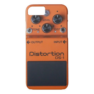 Classic Rock Orange Distortion Pedal iPhone Case! iPhone 8/7 Case