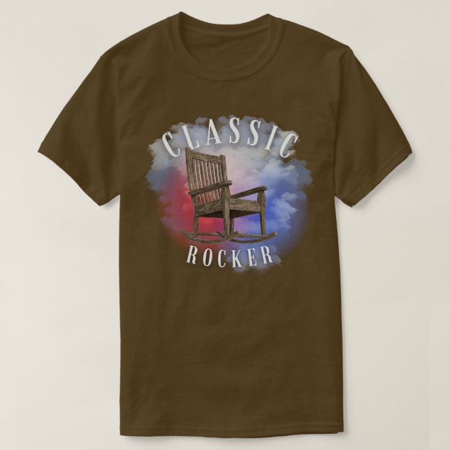 Classic Rocker T-Shirt (Design Front)