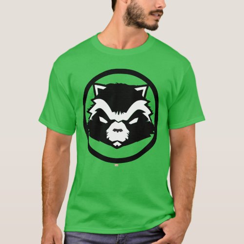 Classic Rocket Raccoon Icon T_Shirt