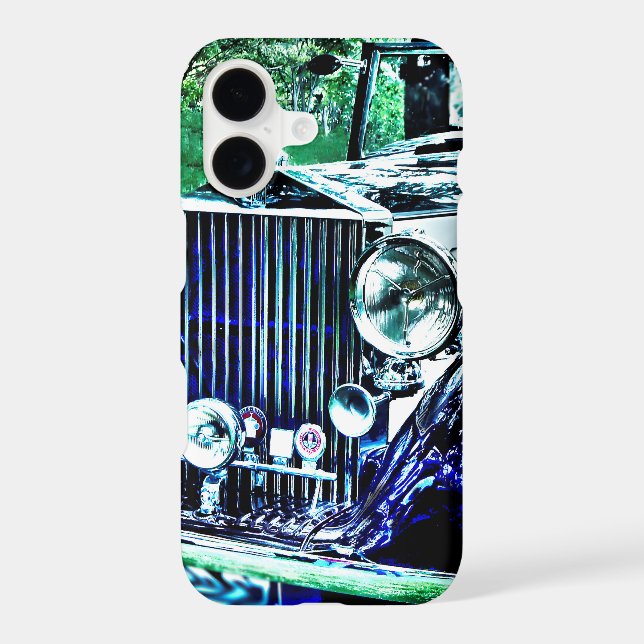 Classic Roll Royce Grill Iphone Case (Back)