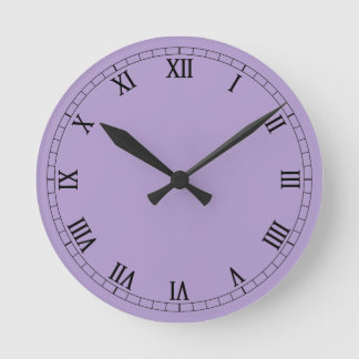 Classic Roman Numerals Round Clock