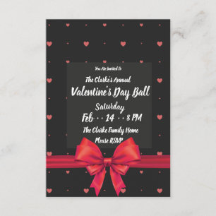 Classic Romance Valentines Day Invitations