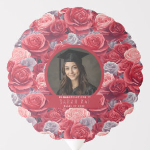 Classic Rose Petals Certified Pharmacist Balloon