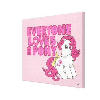 Classic Roseluck | Everyone Loves A Pony Canvas Print