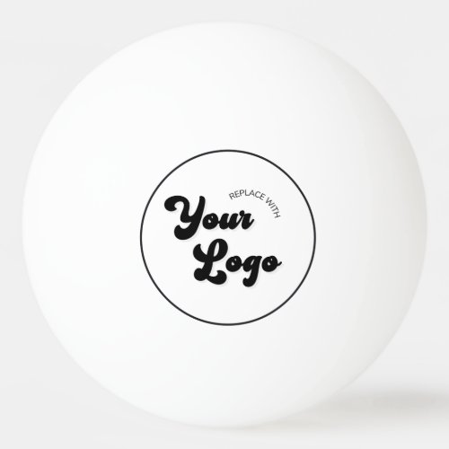 Classic Round Custom Business Logo Company Game Ping Pong Ball