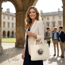Classic Round Graduate Modern Script Tiny