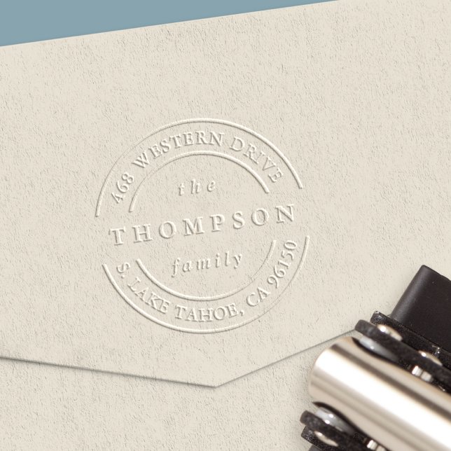 Classic Round Return Address Embosser (Creator Uploaded)
