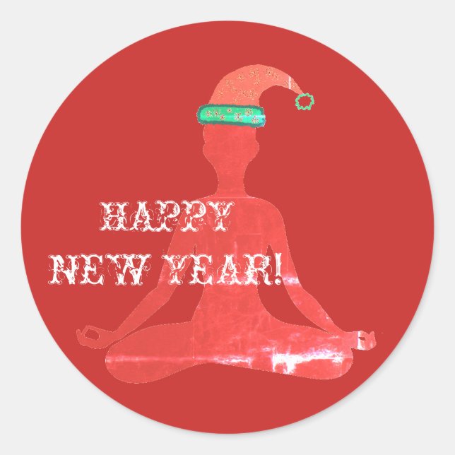 Classic Round Sticker, Glossy Classic Round Sticker (Front)