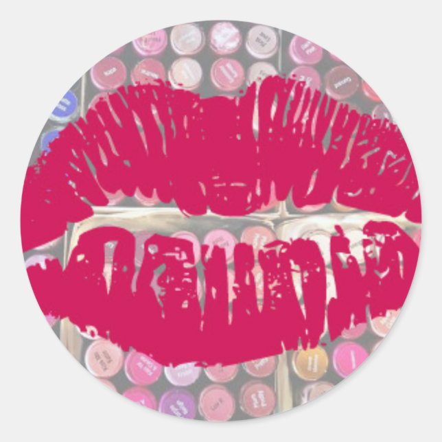 Classic Round Sticker, Glossy Classic Round Sticker (Front)