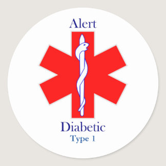 Classic Round Sticker, Glossy, Large, 3 inch (shee Classic Round Sticker