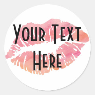 Classic Round Sticker, Glossy, Small, 1½ inch (she Classic Round Sticker