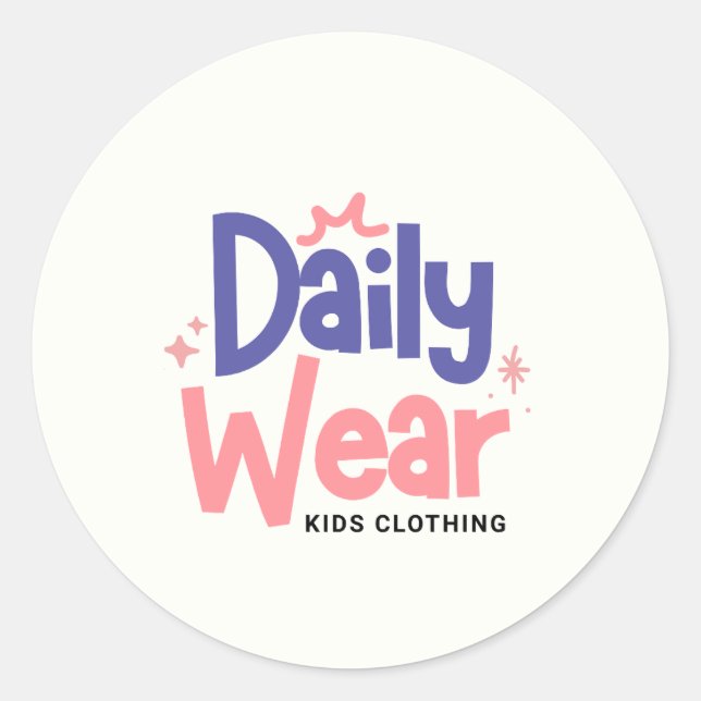 CLASSIC ROUND STICKERS (Front)