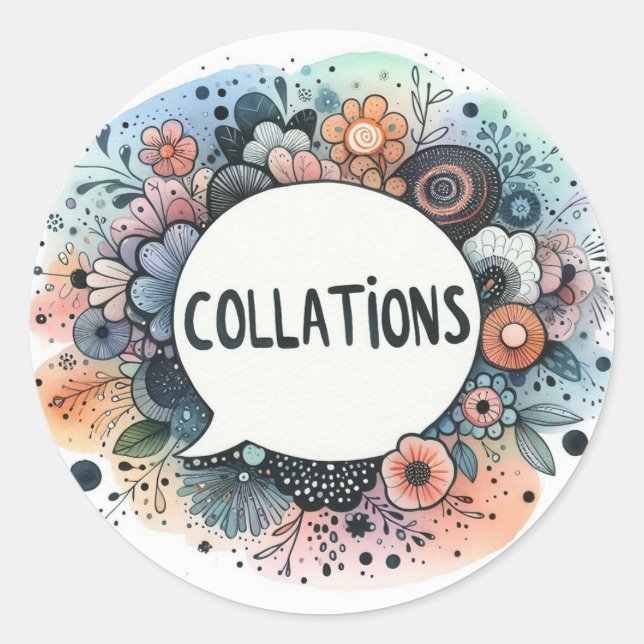 Classic round stickers (Front)