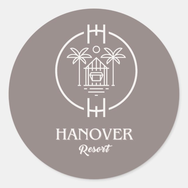Classic Round Stickers  (Front)