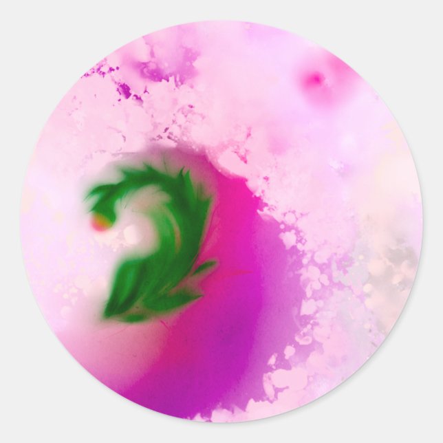 Classic round stickers  (Front)