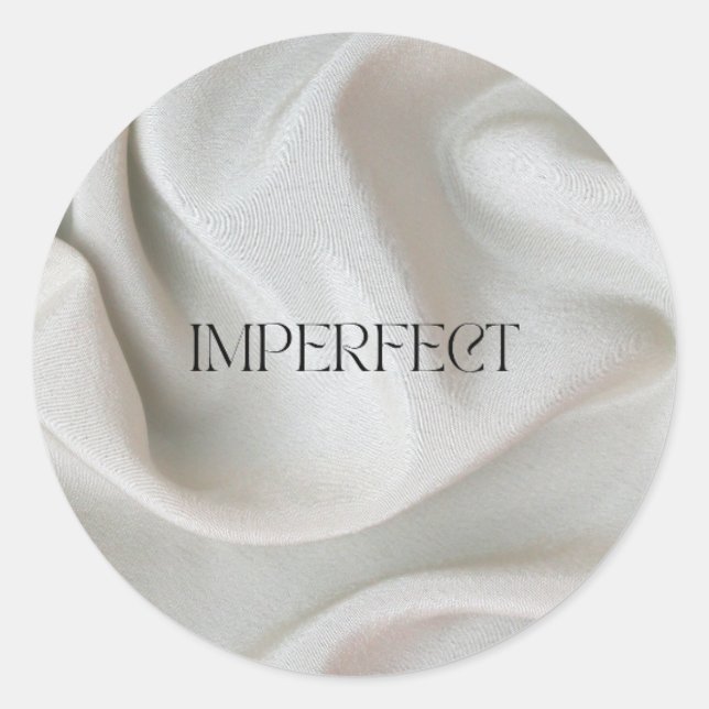 Classic Round Stickers  (Front)