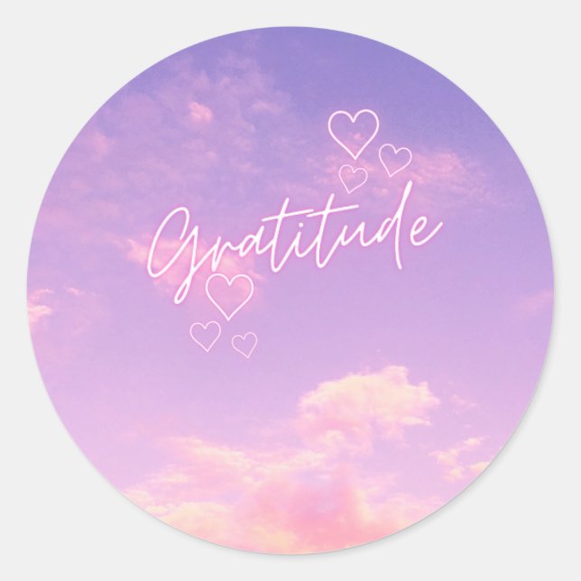 Classic Round Stickers  (Front)