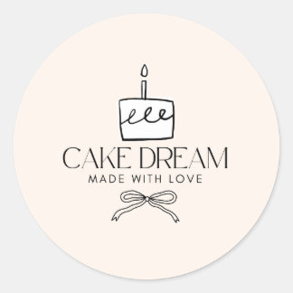 Classic Round Stickers 