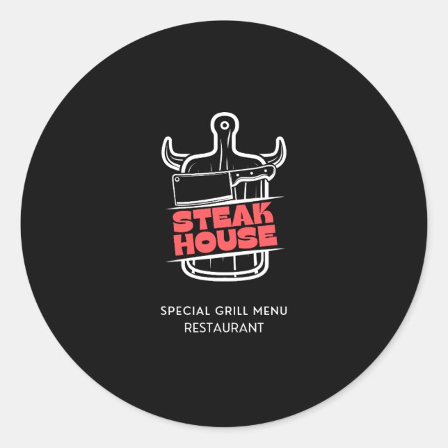 CLASSIC ROUND STICKERS  (Front)