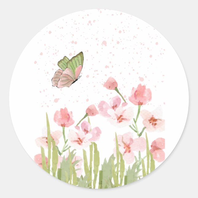 Classic Round Stickers (Front)