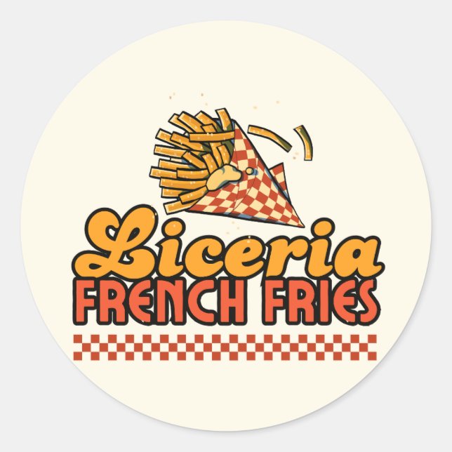 CLASSIC ROUND STICKERS  (Front)