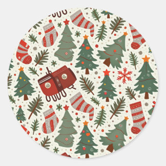  Classic Round Stickers