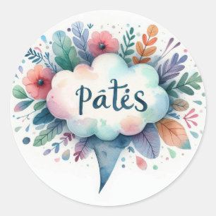 Classic Round Stickers (Pâtes)