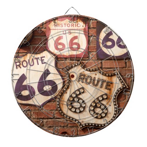 Classic Route 66 Dart Board