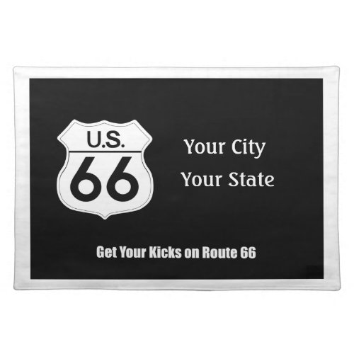 Classic Route 66 Placemat