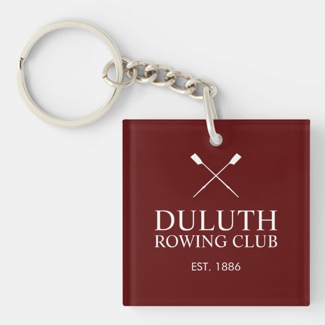 Classic Rowing Club Keychain (Front)