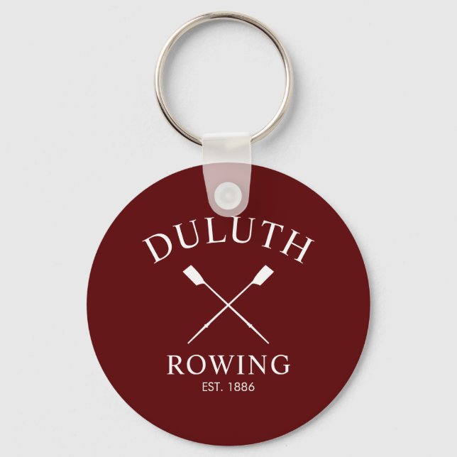 Classic Rowing Club Keychain (Back)