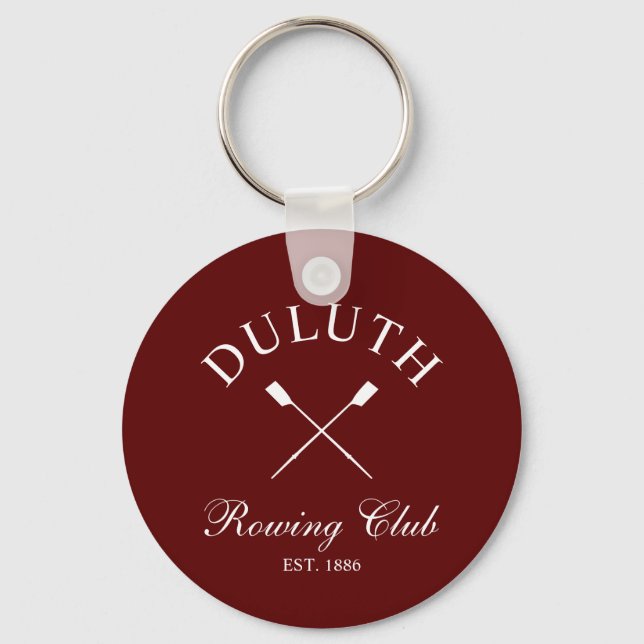 Classic Rowing Club Keychain (Front)