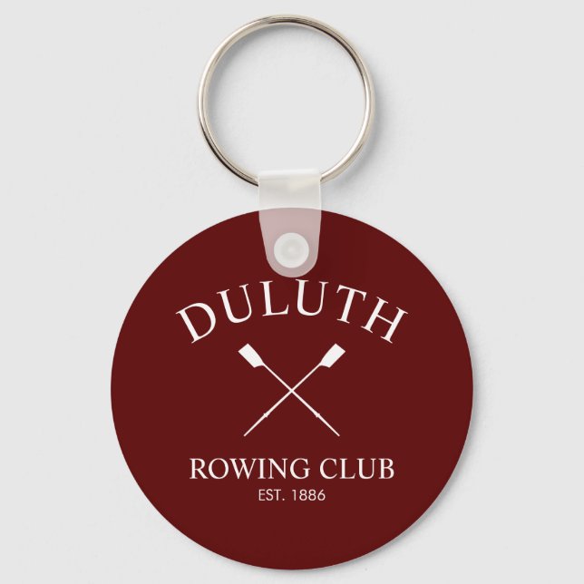 Classic Rowing Club Keychain (Front)