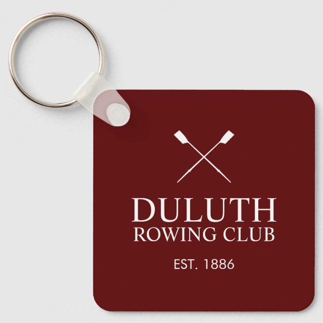 Classic Rowing Club Keychain (Front)